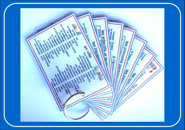 French Pocket Cards, set 4