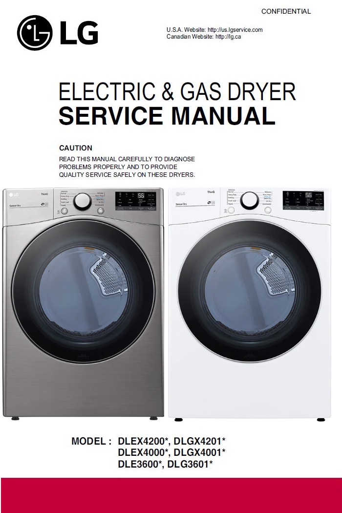 LG LMX31985ST French Door Refrigerator Service Manual serviceandrepair