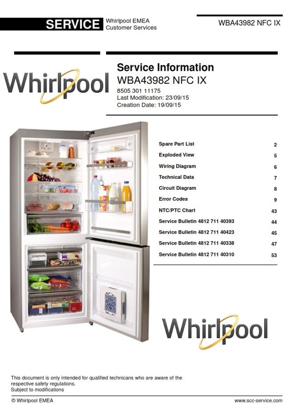 Bauknecht GSU 61307 A IN Dishwasher Service Manual & T serviceandrepair