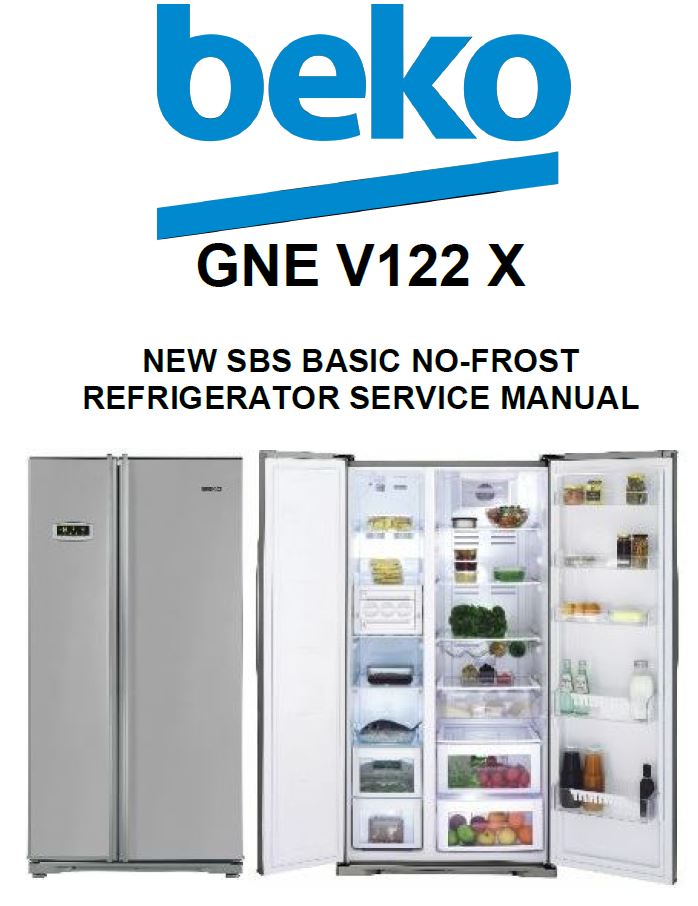 Beko BCHA275E4SN Refrigerator Service Manual serviceandrepair