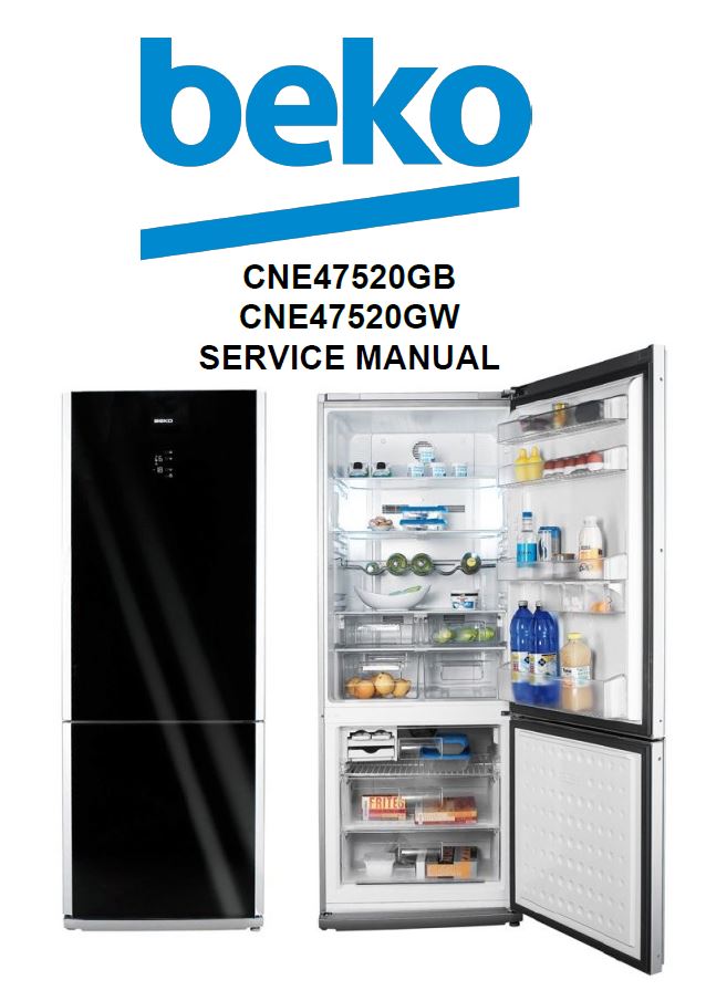 Beko GNE64021XB Refrigerator Service Manual serviceandrepair