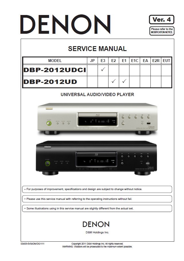 Denon serviceandrepair