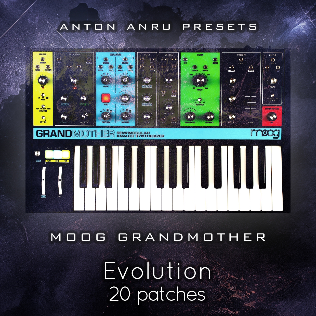 Moog Grandmother Evolution (20 Patches by Anton Anru Anton Anru Presets