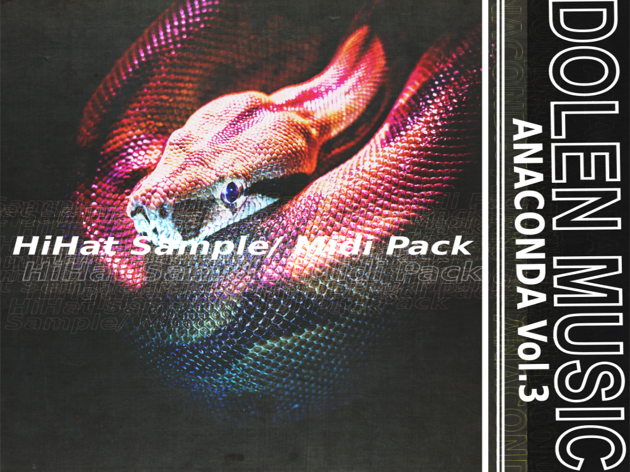 Anaconda Vol.3 Hi Hat Loop & MIDI Kit DolenMusic