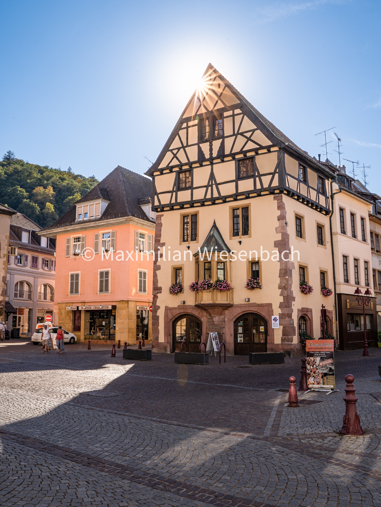 Fachwerk in der Innenstadt von Thann Maximilian Wiesenbach