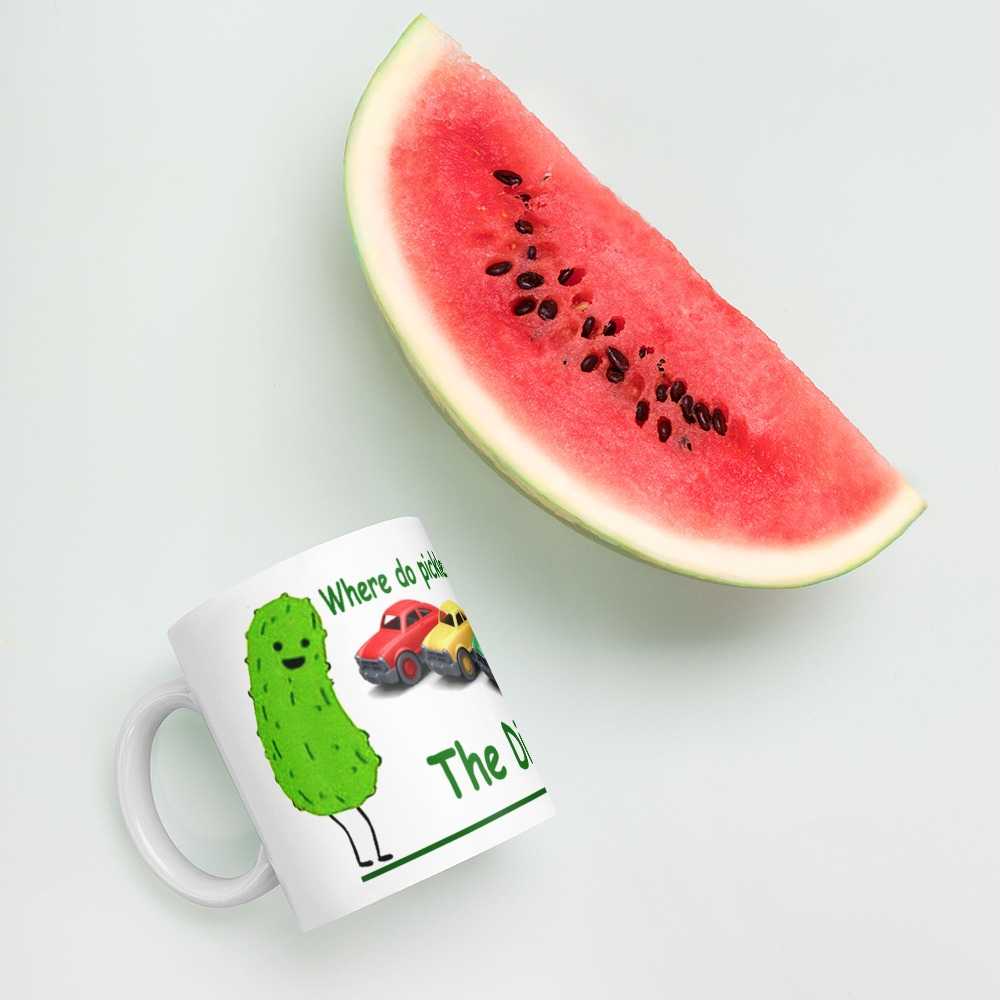 Where do dill pickles go to buy a car? HOME