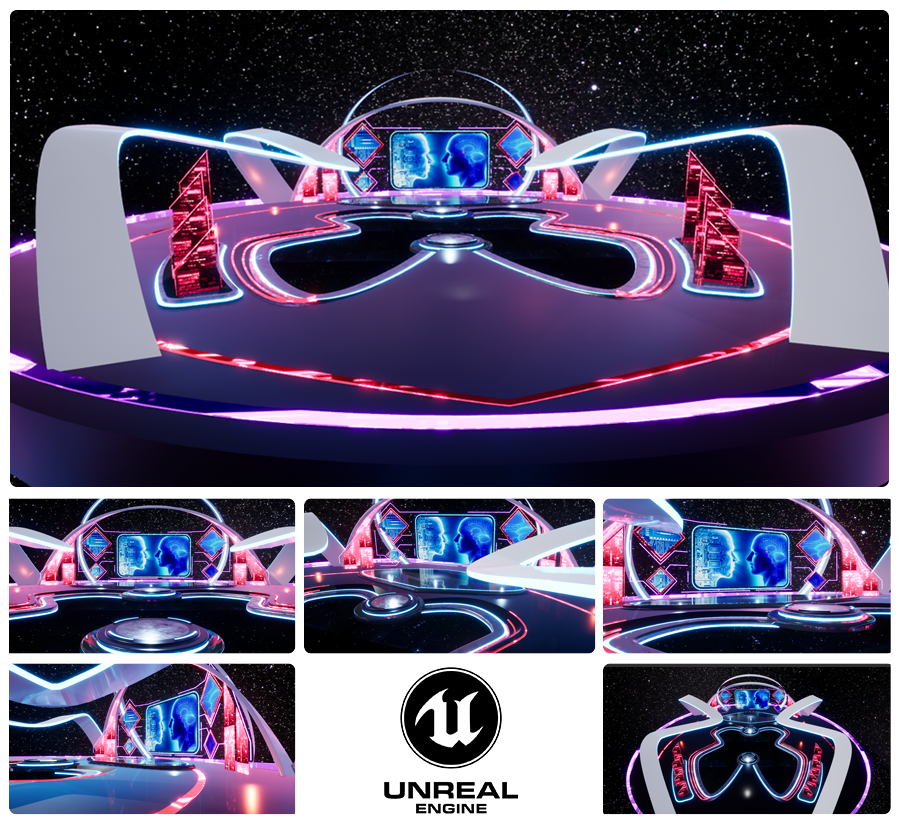 STAGE 84 UNREAL ENGINE VIRTUAL SET 3D VIRTUAL STUDIO Best