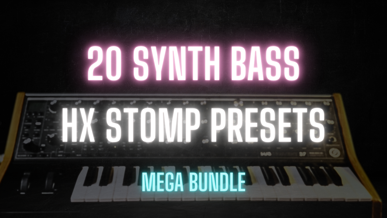 20 SYNTH BASS MEGA PACK Helixpresets