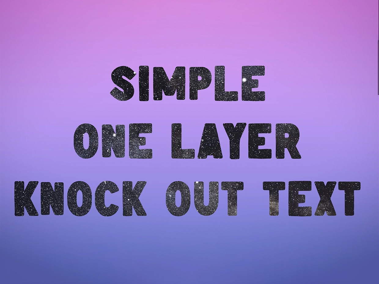 Easy Knock Out Text The Creative Herd Shop