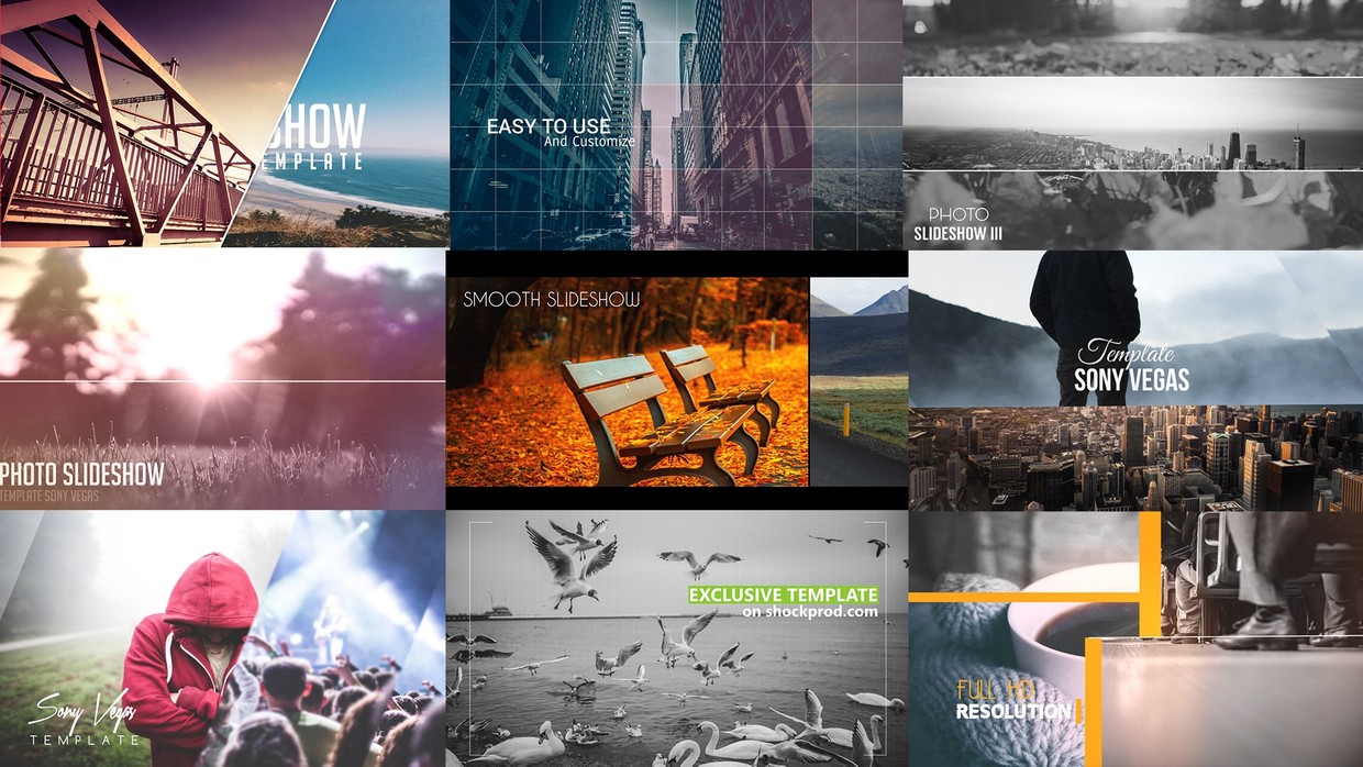 Templates Sony Vegas Pro 12 Editables