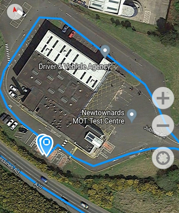 Newtownards Test Routes GPS Maps Driving Test Routes NI
