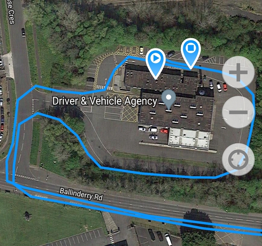 Lisburn Driving Test Route Tesco Shopping Centre, Wa Driving Test