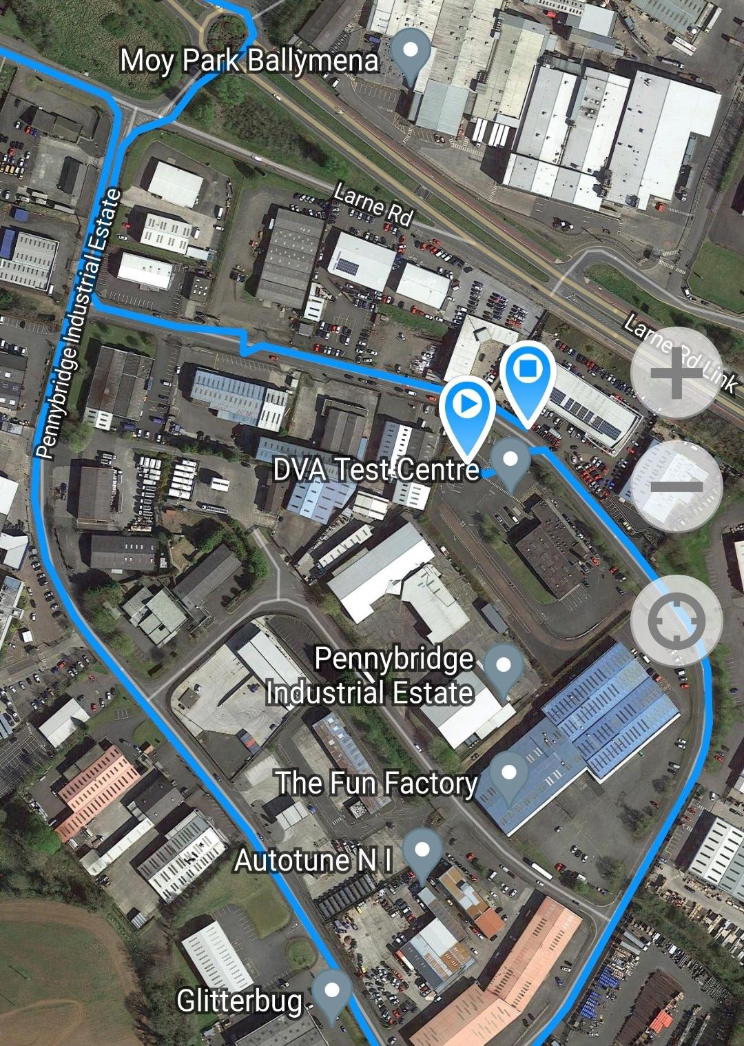 Driving Test Routes GPS Maps Only Driving Test Routes NI