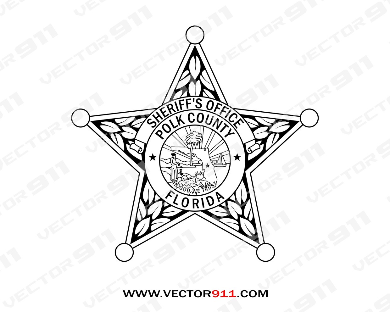 Polk County Florida Sheriff Department - Vector911 Digital Vectors