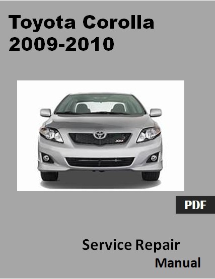 2009 TOYOTA COROLLA REPAIR MANUAL PDF FREE DOWNLOAD visual data 3