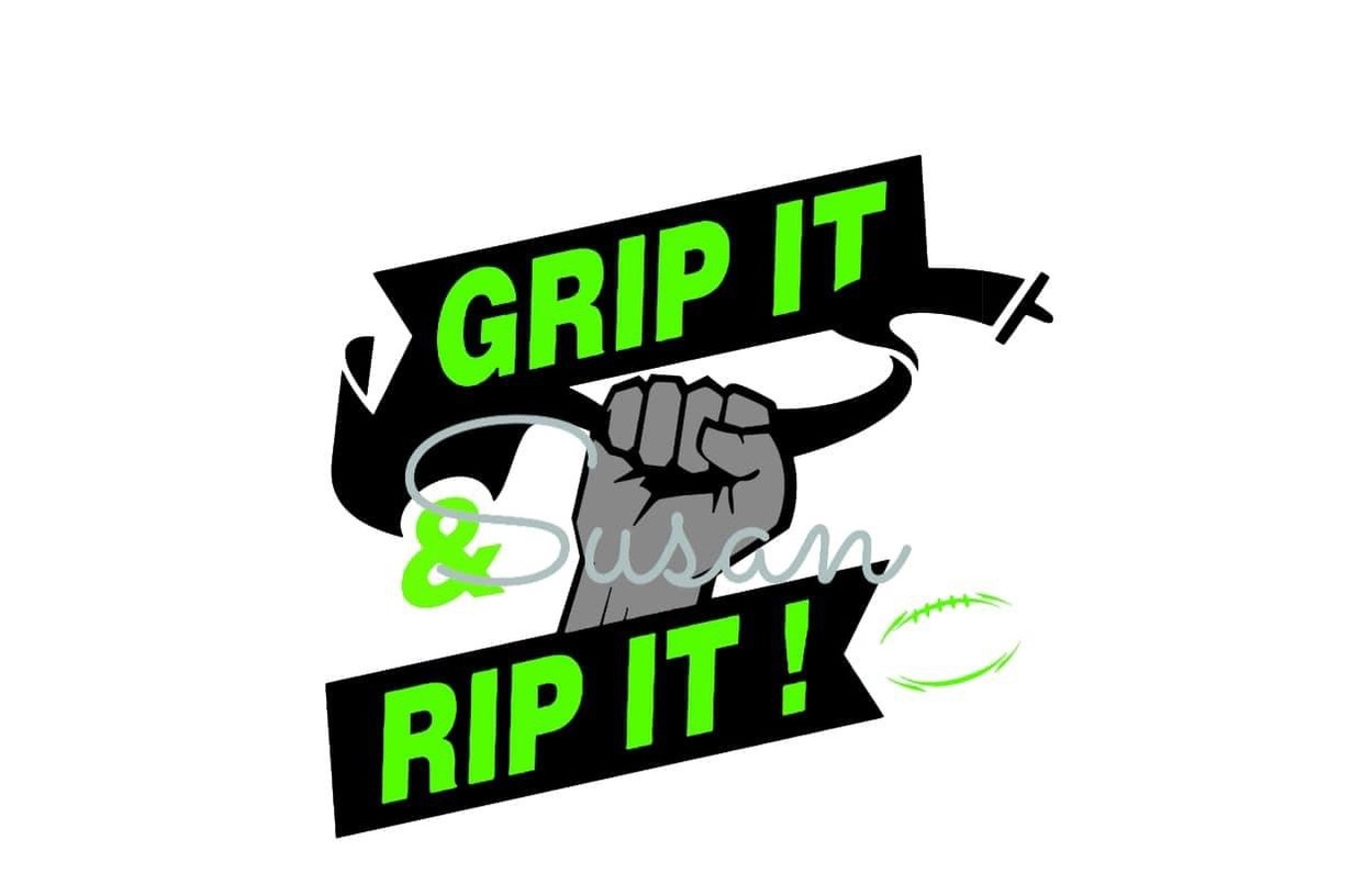 Grip it and Rip It Flag Football Suzi Q Custom Design