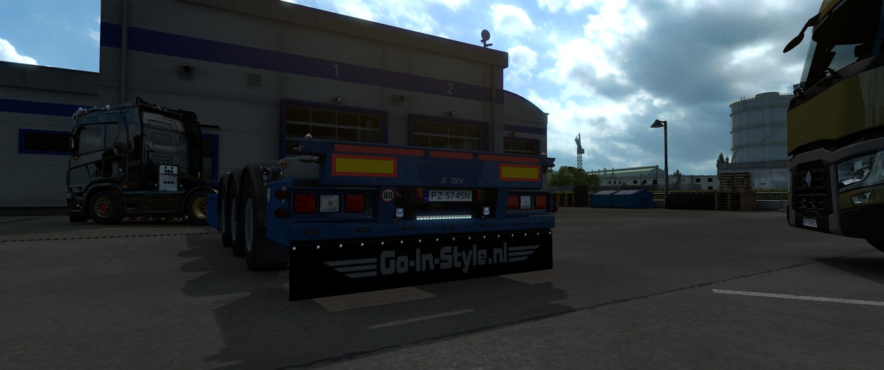 [rear bumper tuning part] SCS ownable container Traile - Virtual Truck ...